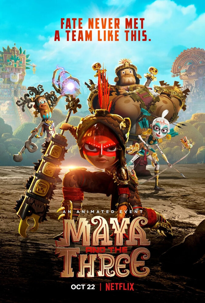 Смотреть Майя и три воина онлайн в HD качестве 