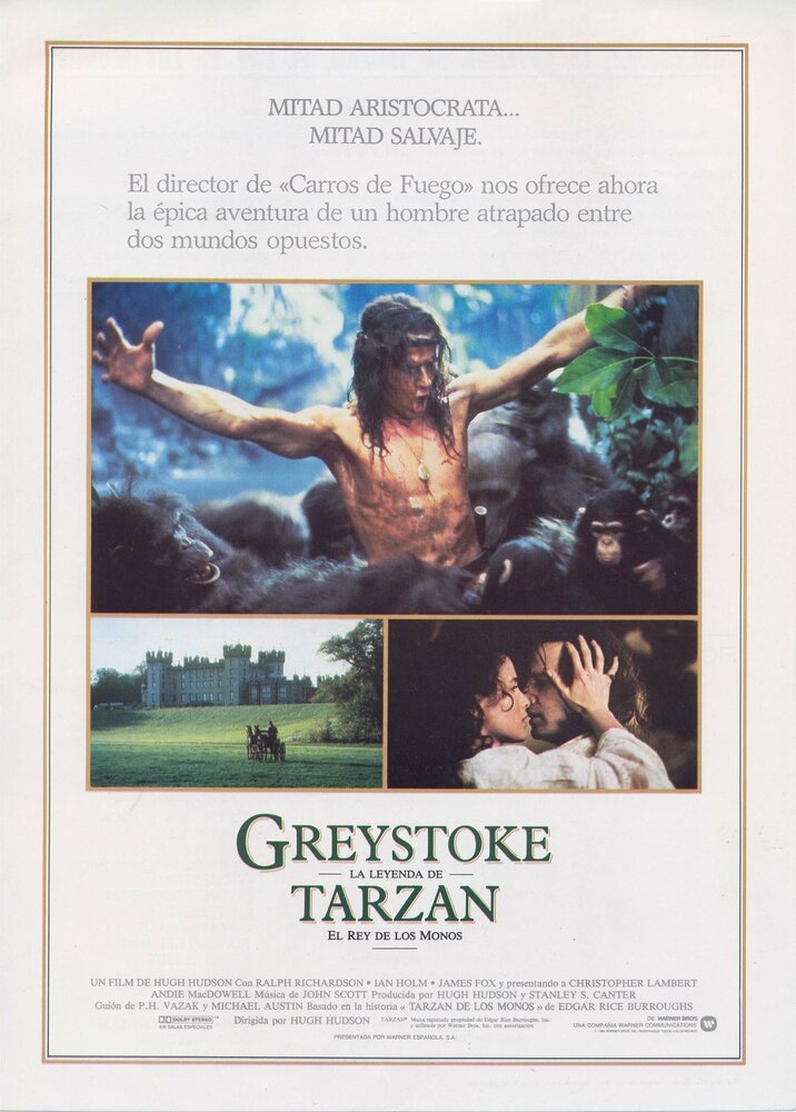 Смотреть Грейстоук: Легенда о Тарзане, повелителе обезьян онлайн в HD качестве 